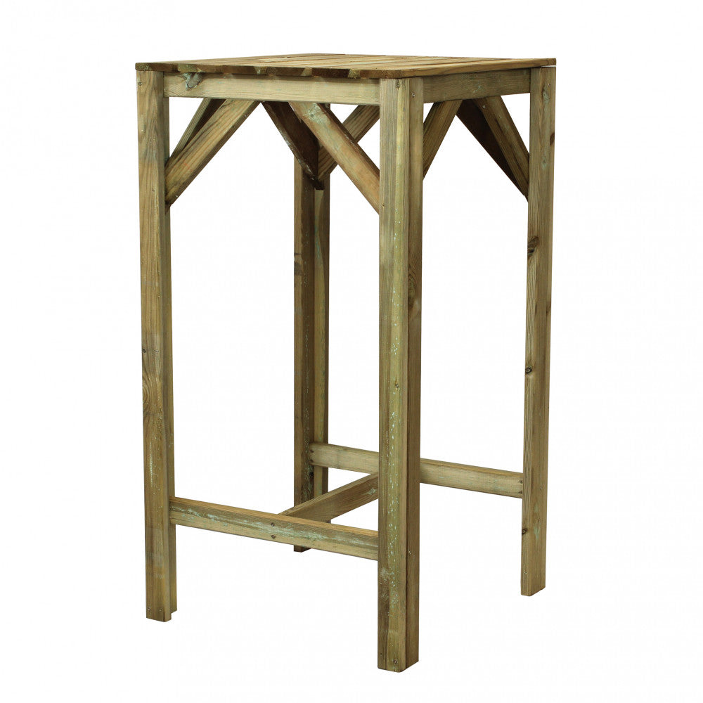 Tavolo Trend in legno di pino impregnato.