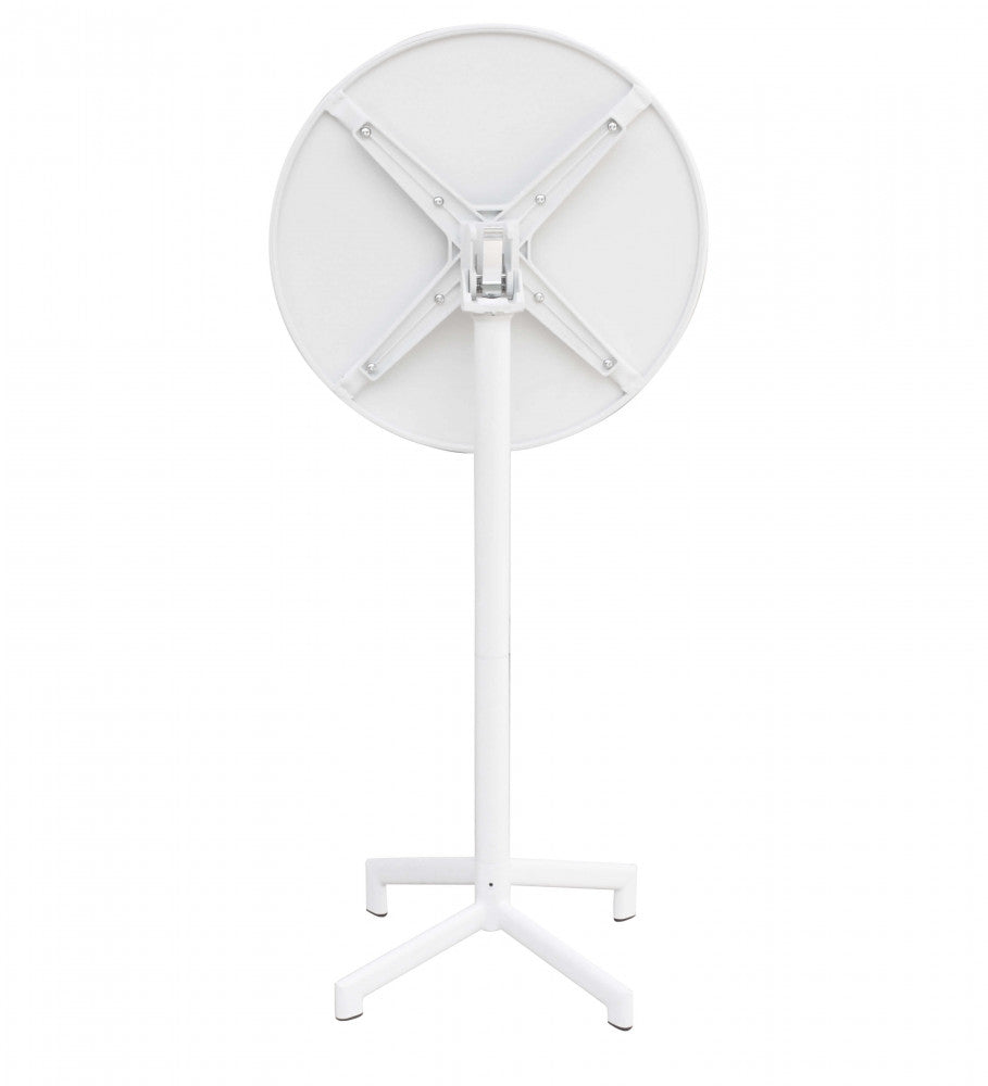 Dettaglio del Tavolo Alto Vega, struttura robusta e design moderno per arredare con stile gli spazi esterni | Albert Stock