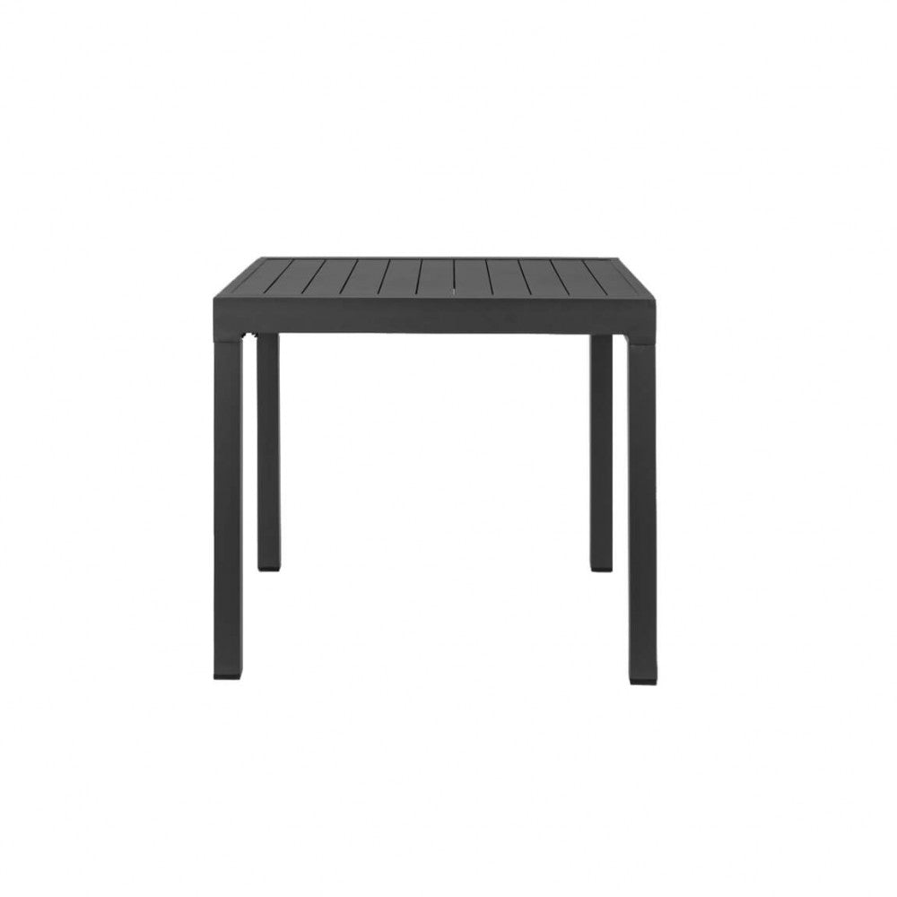 Tavolo da giardino Hawaii allungabile in alluminio color antracite, ideale per riunioni all'aperto | Albert Stock