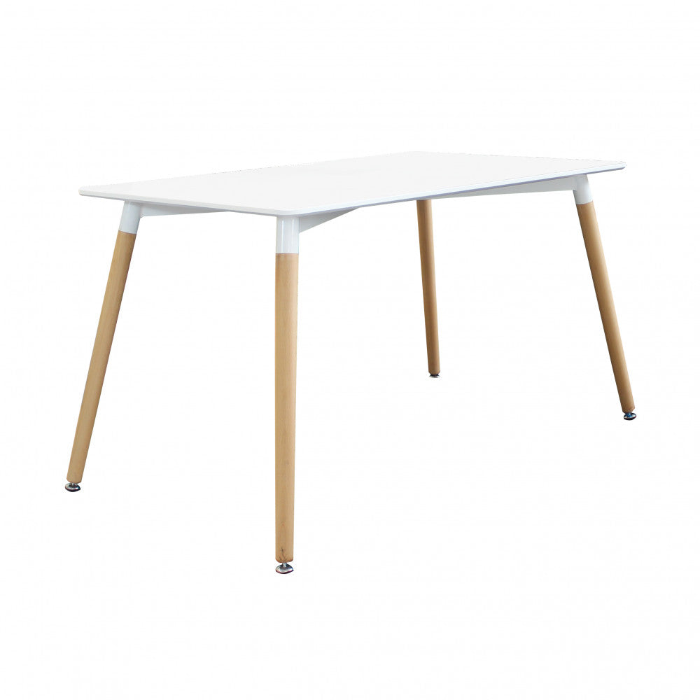 Cosma Tavolo da Pranzo con Gambe in Legno
