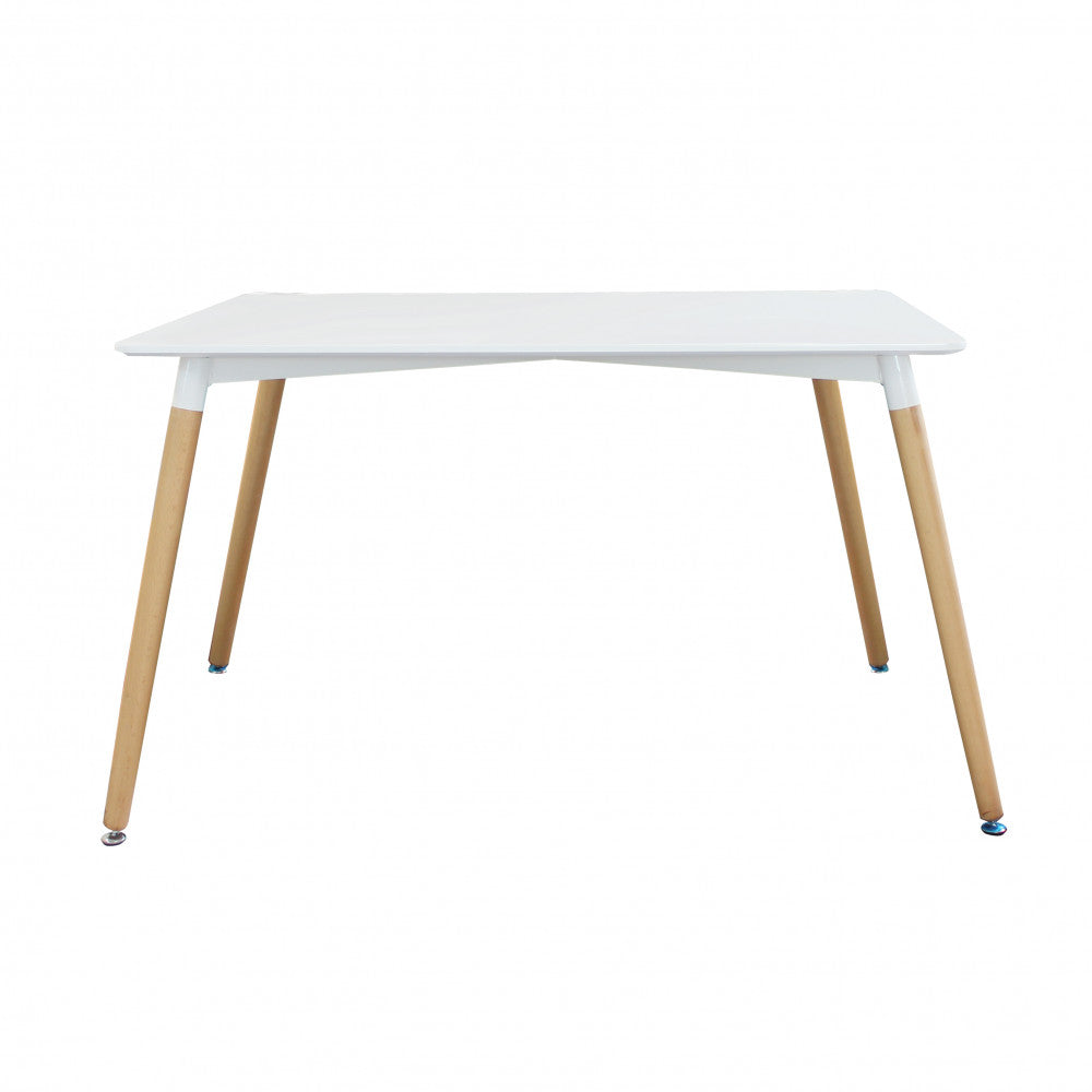 Cosma Tavolo da Pranzo con Gambe in Legno