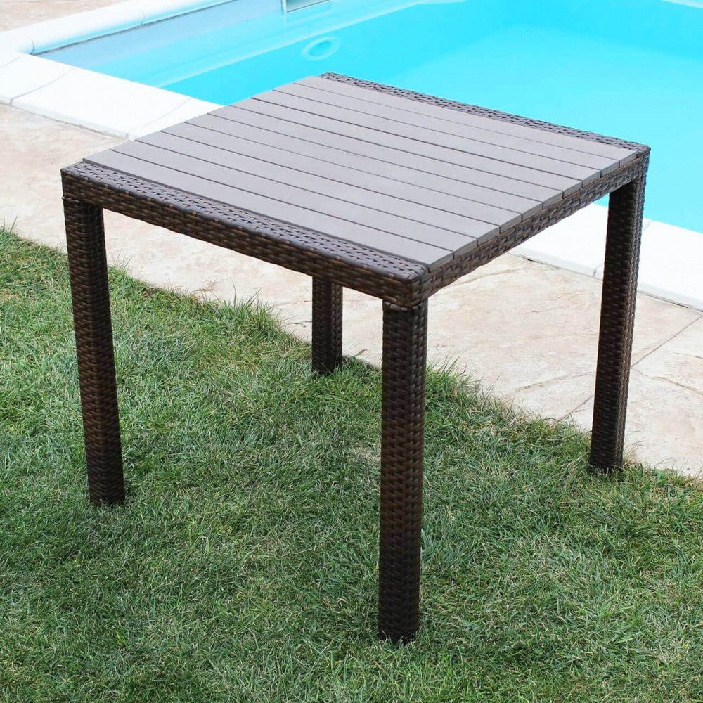 Schema tecnico con dimensioni 80x80x75 cm