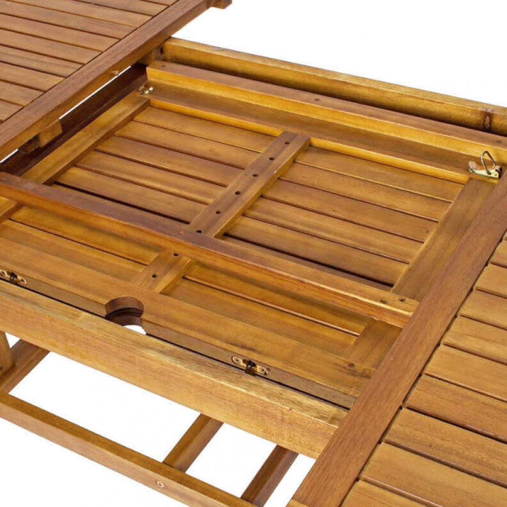 Cosma Tavolo Ovale con Top a Doghe