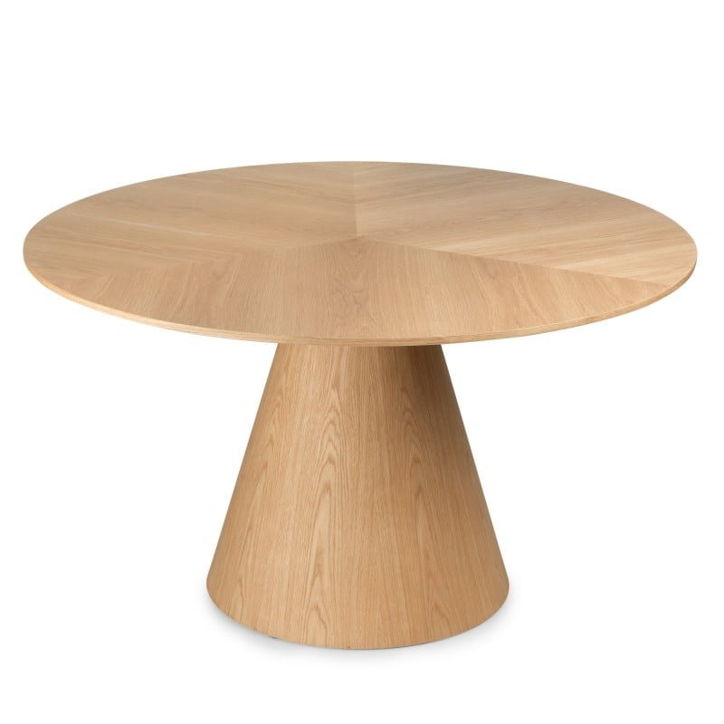 Tavolo rotondo Korella 137 cm rovere naturale - NN-KOR-FUR-DINTAB-NATWOO-399 - foto 4