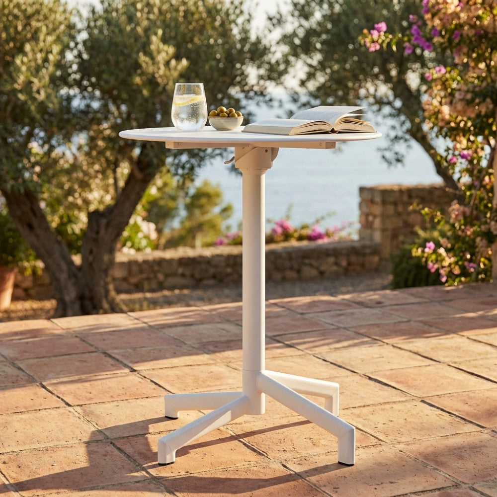 Tavolo da giardino Cosma bianco