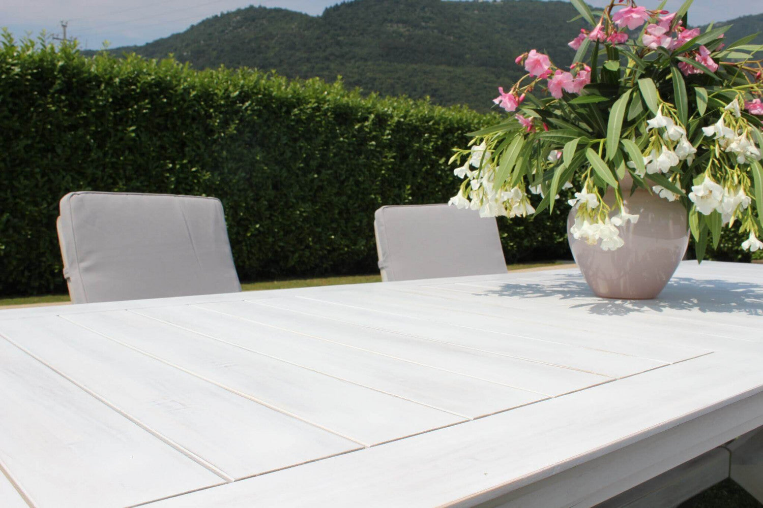 TAVOLO BALI 150/200 X 90 BIANCO