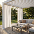 Tenda da Interno Bianco per Pergola Bioclimatica Lato 3 m - GA802191-BIAN