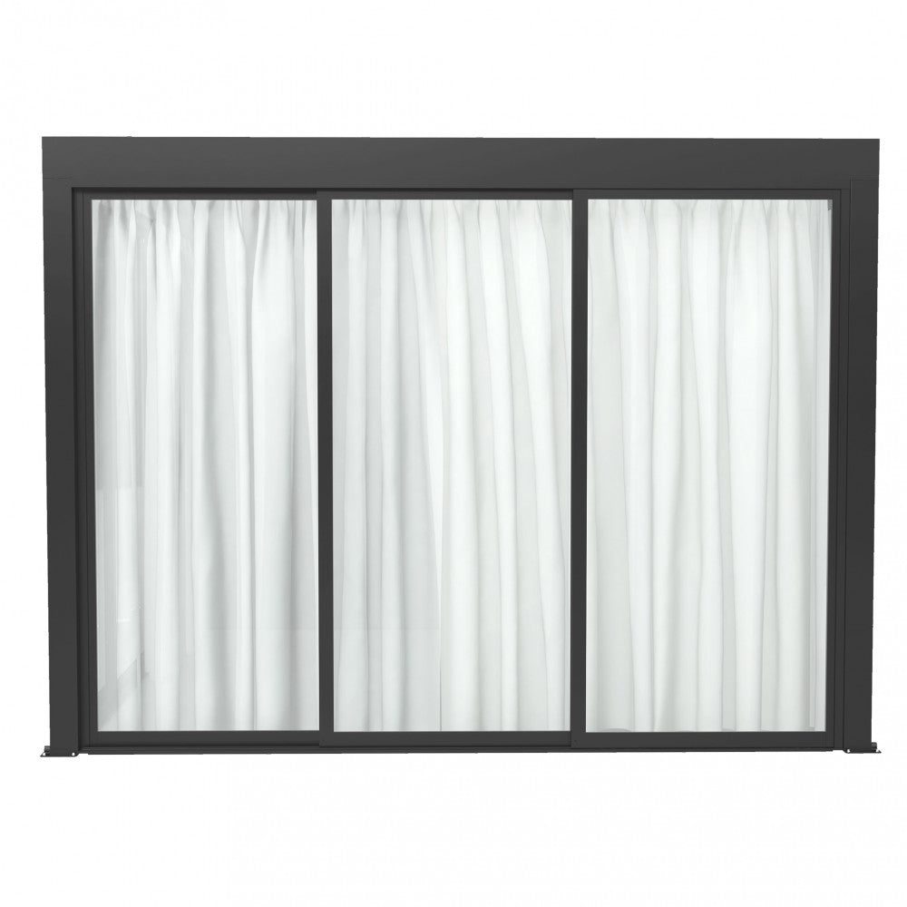 Tenda da Interno Grigio Scuro per Pergola Bioclimatica Lato 3 m - GA802191-DGRE - foto 3