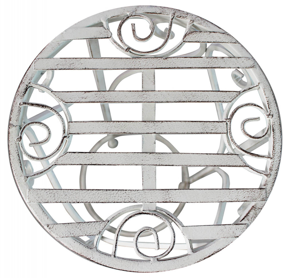 SET DI 3 FIORIERE VALERIE BIANCO ANTICO