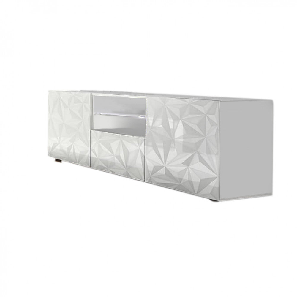 BASE TV GRANDE BIANCO LUCIDO ANDREA