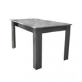 TAVOLO GEMMA ANTRACITE E GRIGIO SCURO EFFETTO CEMENTO