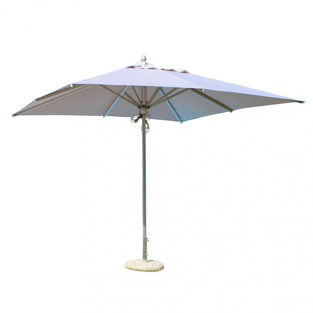 OMBRELLONE CRISTAL P/C ALLUMINIO 3 X 4