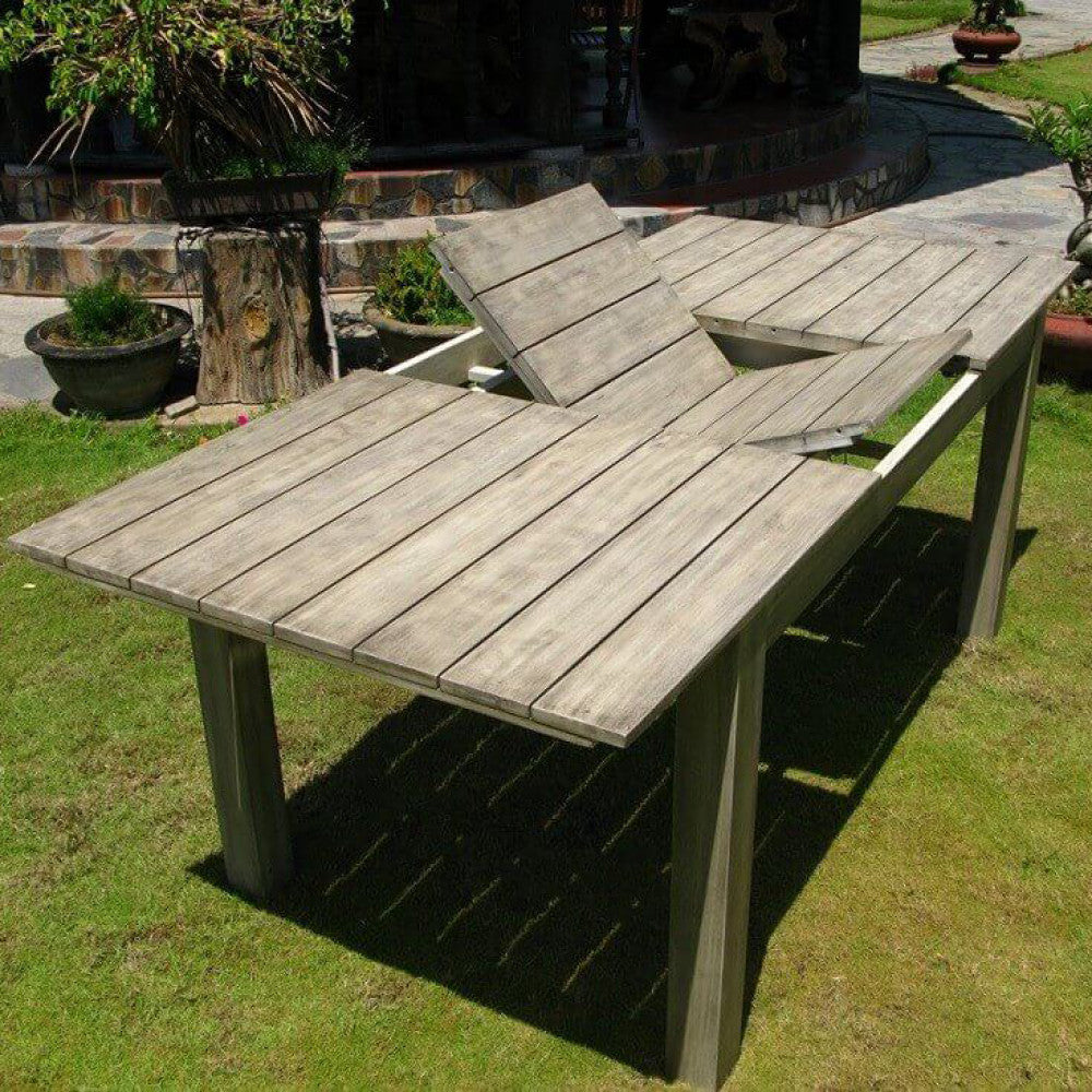 TAVOLO ALLUNGABILE 150/200 X 90 GRIGIO