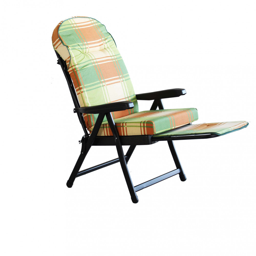 HAITI CHAIR CHAIR, GELBE UND SCHOTTISCH ORANGE TROLLEY-MODELL